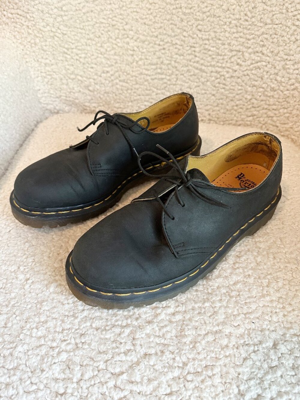 Doc Martens 1461 Smooth Leather Oxford Black MENS 8 WOMENS 9